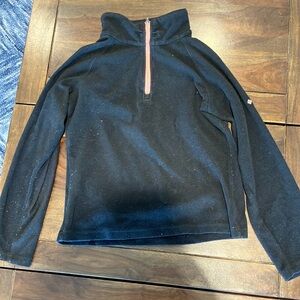 Girls Columbia Quarter zip pull over fleece